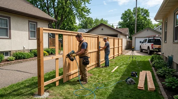 Team Minneapolis Fence Pros in Minneapolis