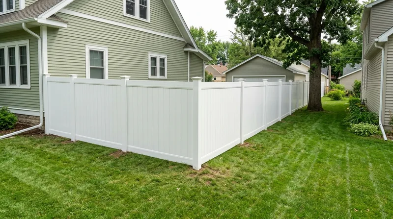 Vinyl & PVC Fence Installation Minneapolis