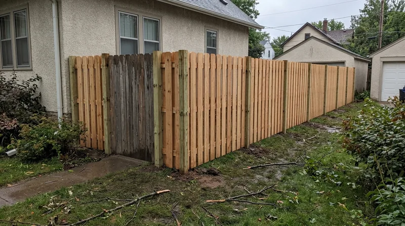 Storm Damage Fence Repair Minneapolis